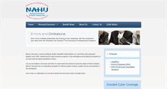 Desktop Screenshot of nahuinsurance.com